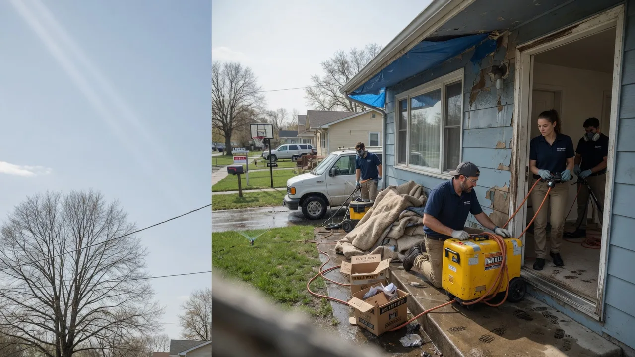 Basement Flood Cleanup in Helmetta, NJ near me